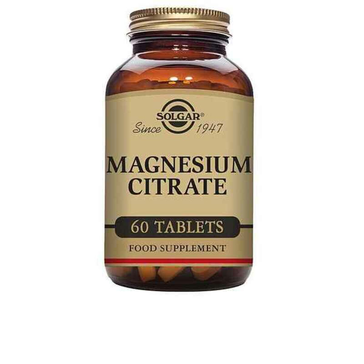 Magnesium citrate Solgar Citrato De Magnesio (60 uds).