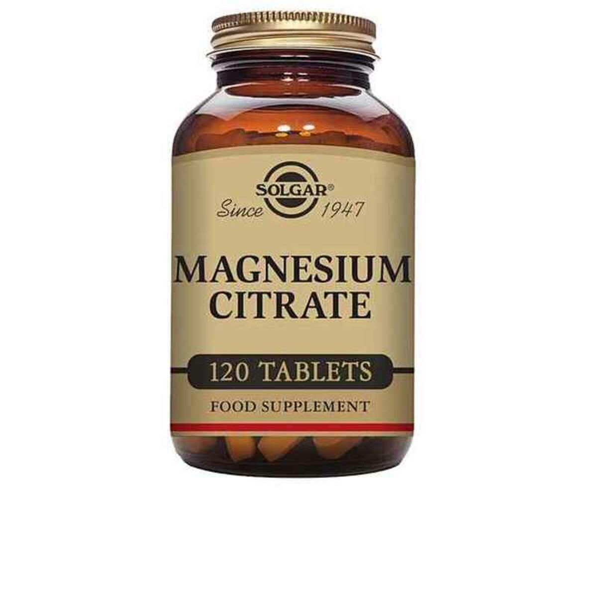 Magnesium citrate Solgar Citrato De Magnesio (120 uds).