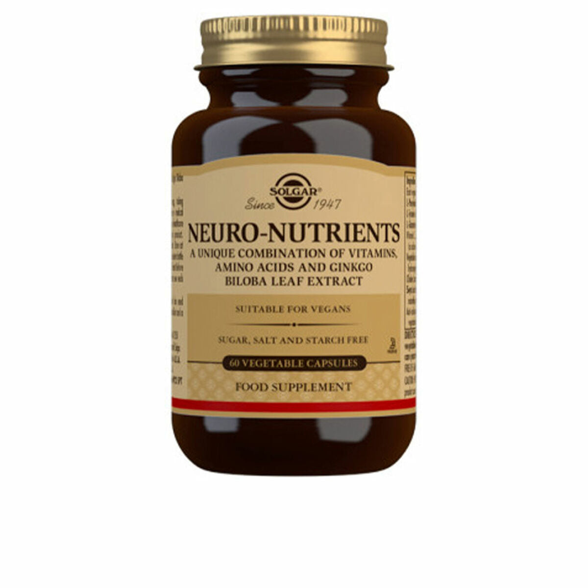 Neuro Nutrients Solgar   60 Units.