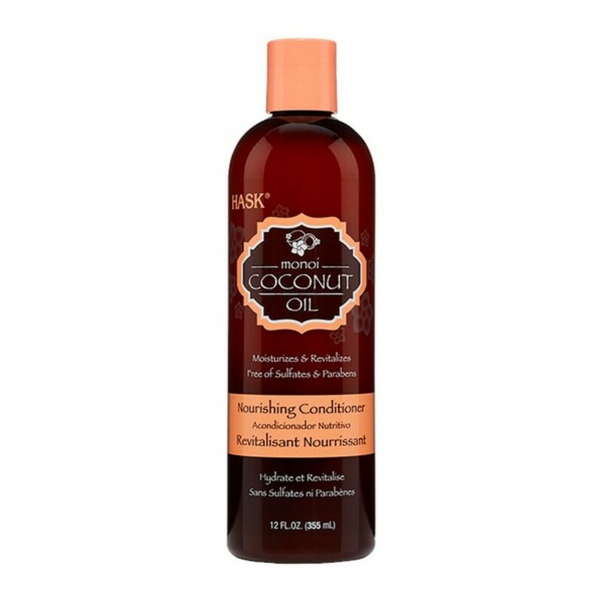 Nourishing Conditioner Monoi Coconut Oil HASK (355 ml).