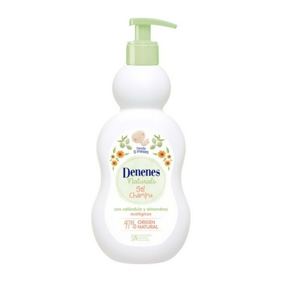 2 - in - 1 Gel and Shampoo Natural Denenes 200032 (400 ml) 400 ml - MES49