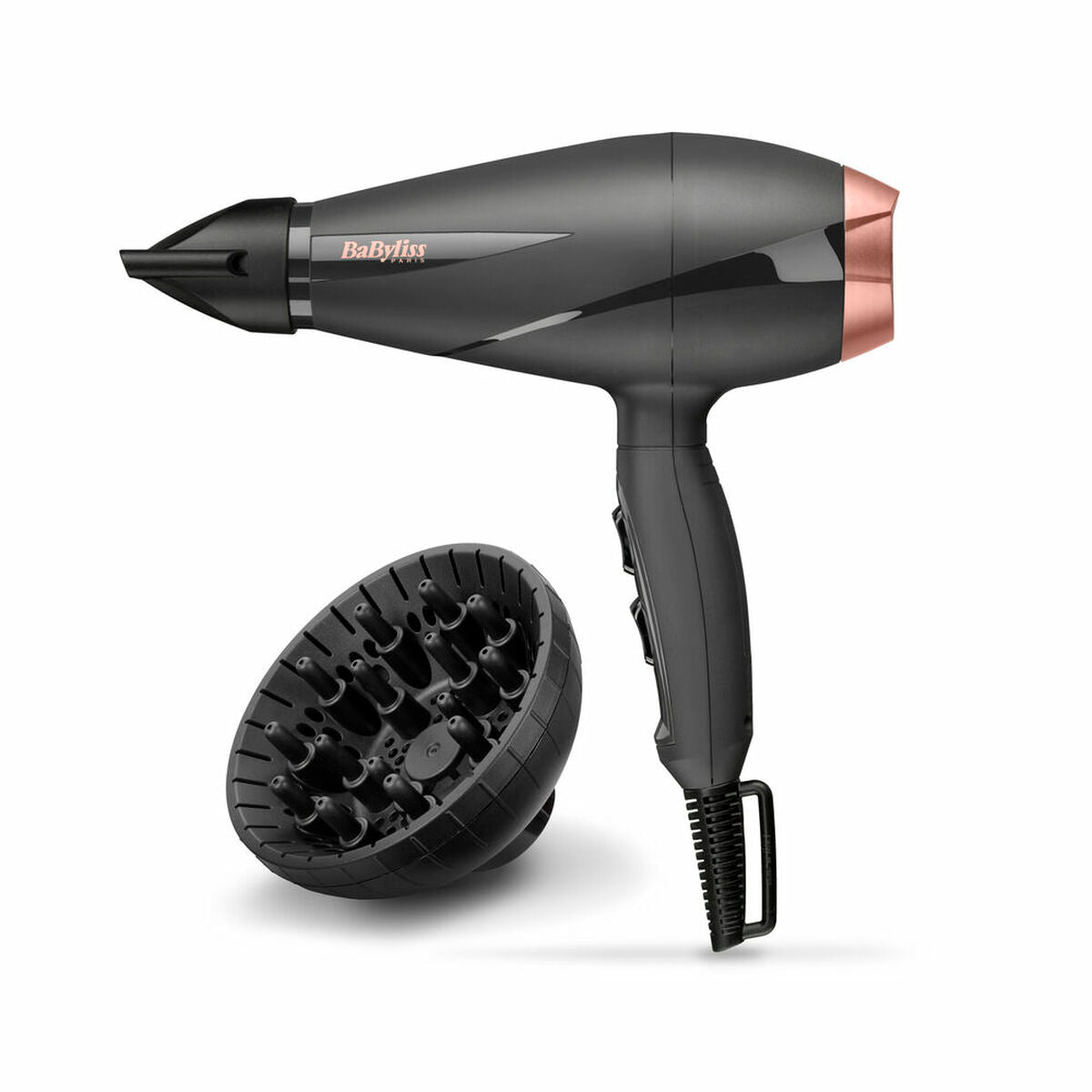 Hairdryer Babyliss 6709DE 2100 W Black Dark grey.