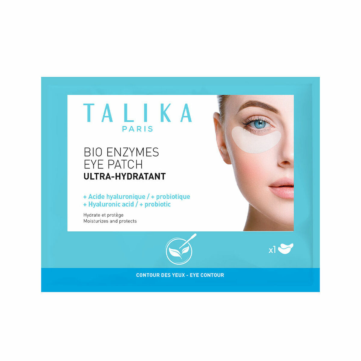 Patch for the Eye Area Talika Bio Enzymes Disposable Deep moisturising 2 Units (1 Unit).