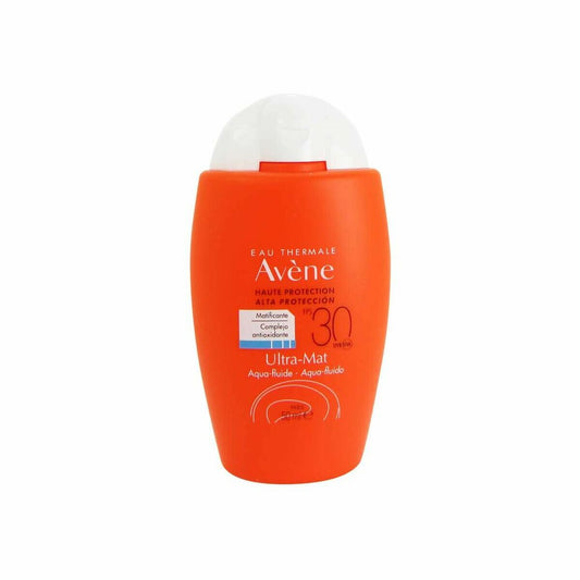 Facial Sun Cream Avene Ultra-Matt Aqua-Fluide SPF30 (50 ml).