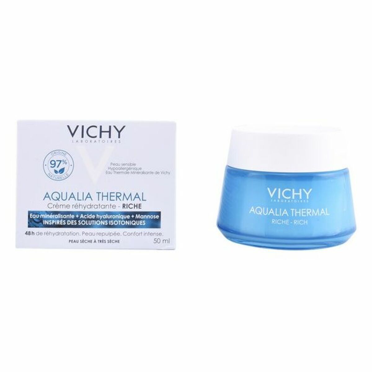 Hydrating Cream Aqualia Thermal Vichy 3337875588225 (50 ml).