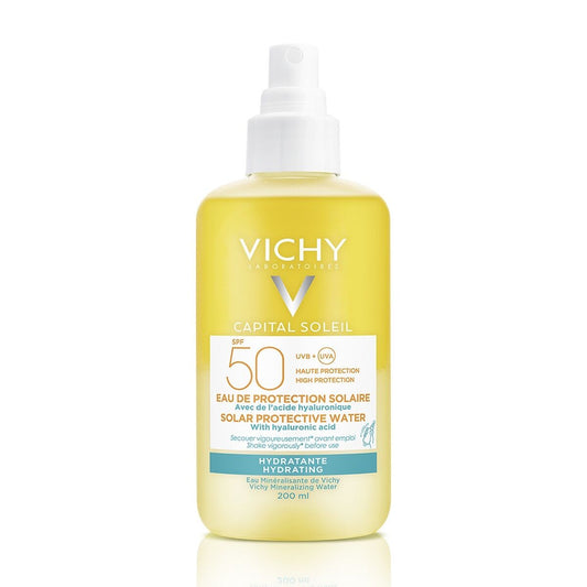 Body Sunscreen Spray Vichy Capital Soleil Spf 50 200 ml.