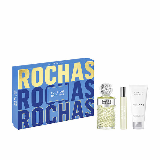 Women's Perfume Set Rochas EDT 3 Pieces.