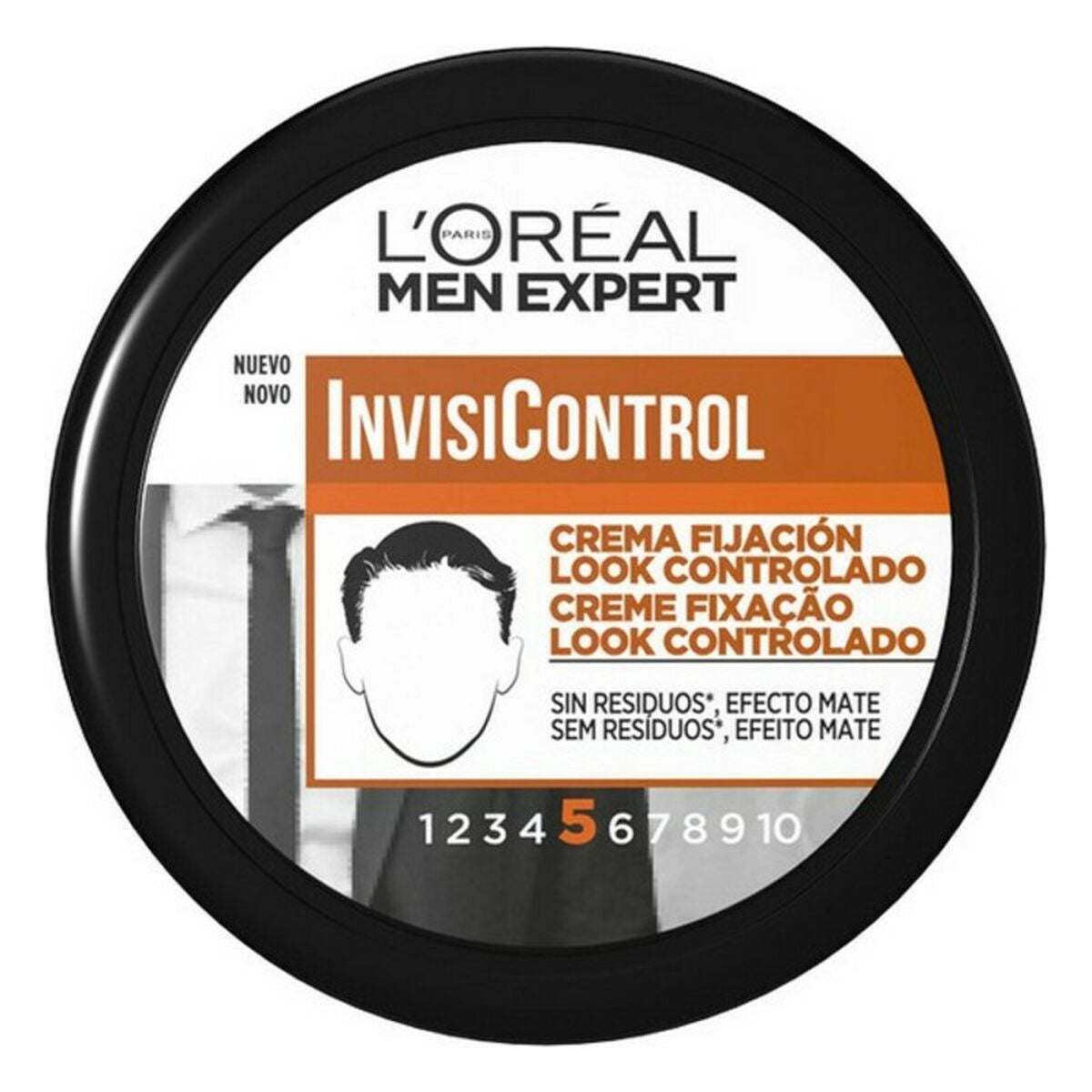 Styling Gel Men Expert Invisicontrol N 5 L'Oreal Make Up (150 ml).