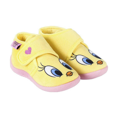 3D House Slippers Looney Tunes Yellow - MES49