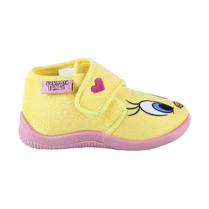 3D House Slippers Looney Tunes Yellow - MES49