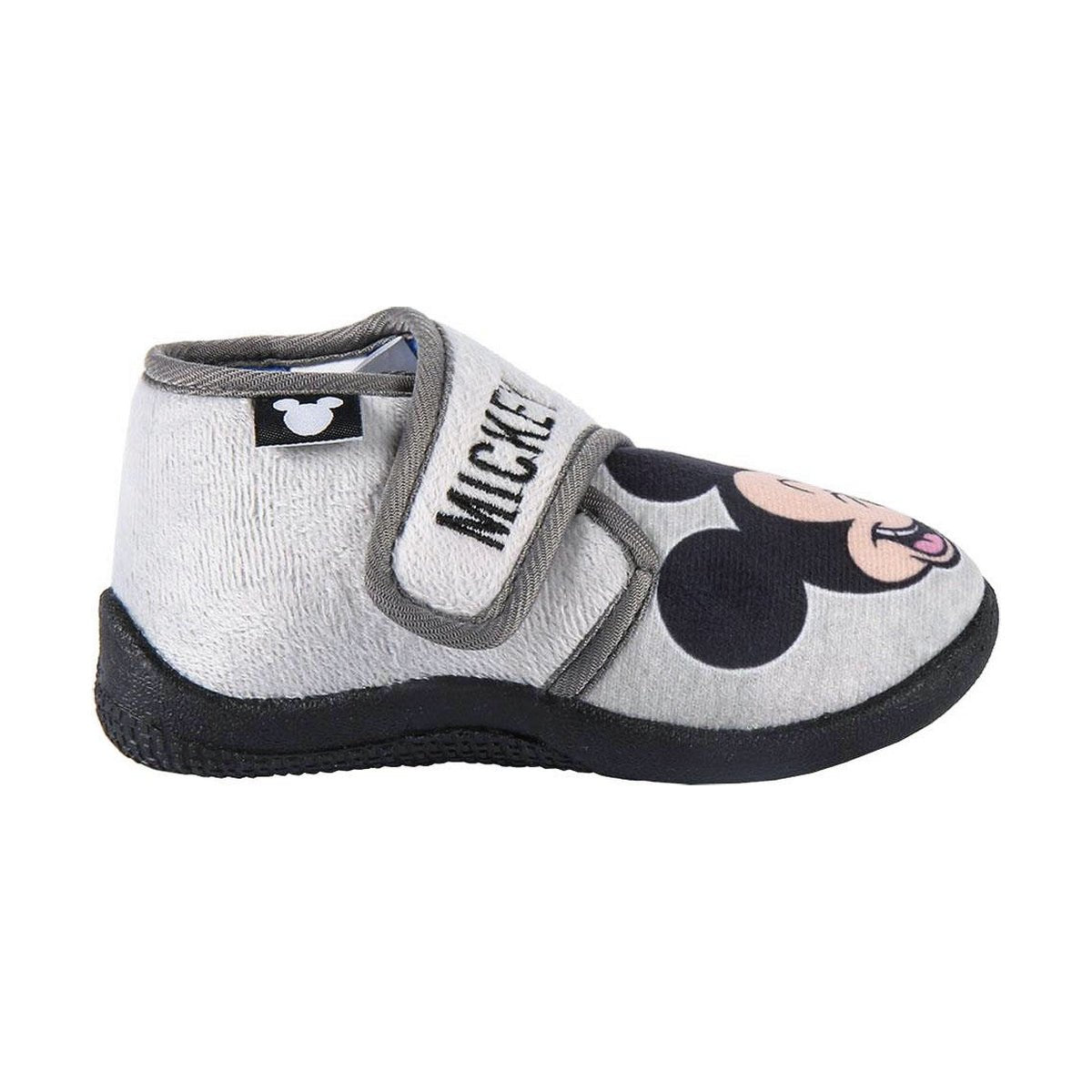 3D House Slippers Mickey Mouse Light grey - MES49