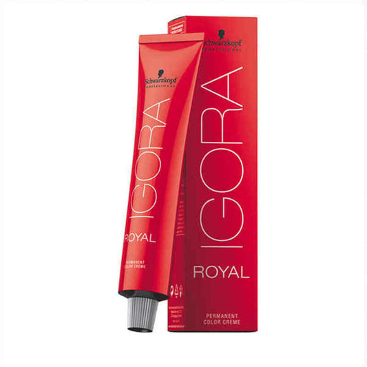 Permanent Colour Creme Igora Royal Schwarzkopf Igora Royal 1-0 Nº 1.0 (60 ml).