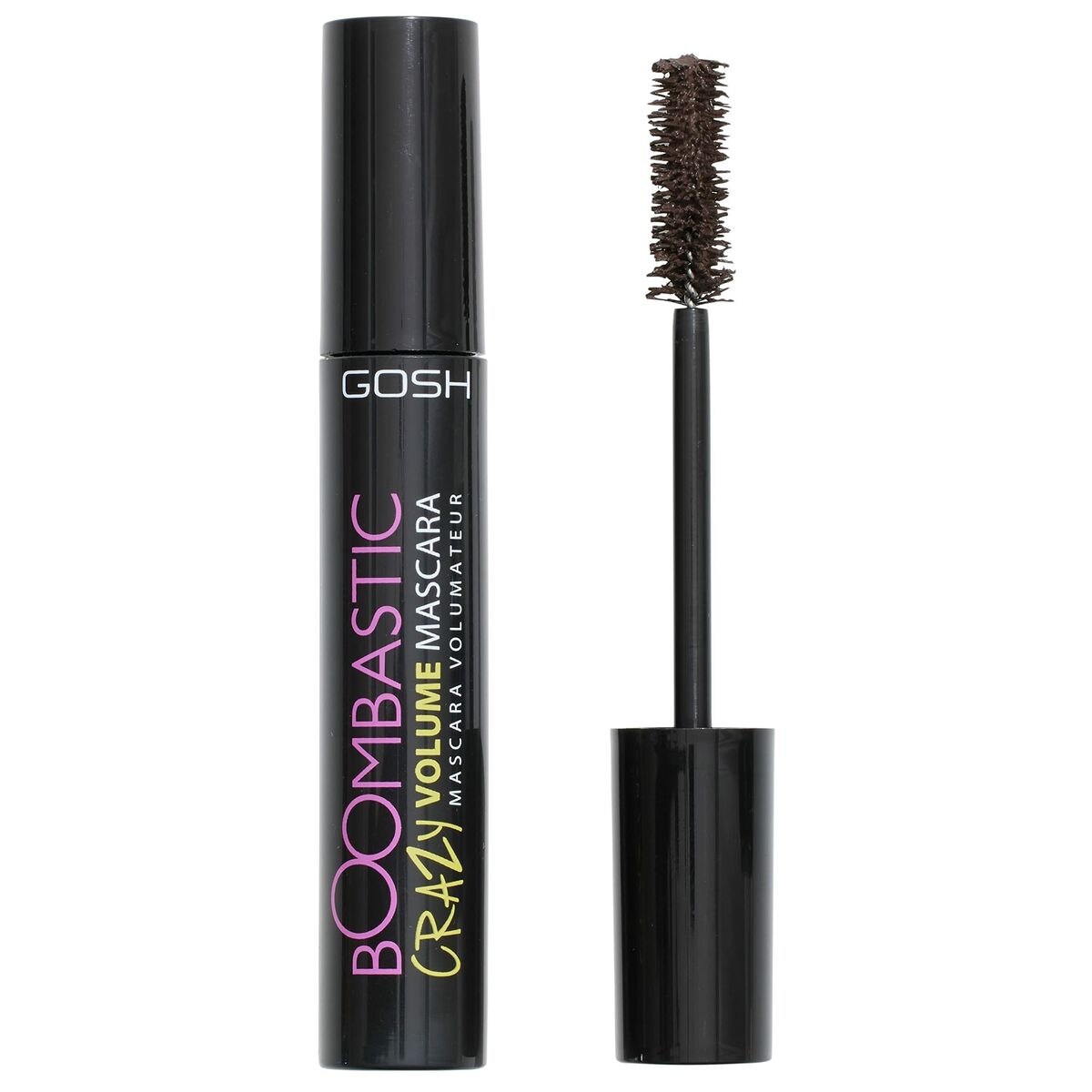 Volume Effect Mascara Gosh Copenhagen Boombastic Nº 005 Chocolate brown 13 ml.