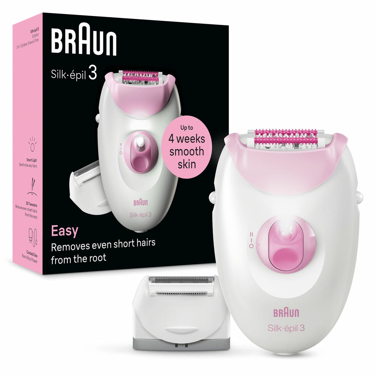 Electric Hair Remover Braun SE3-031.