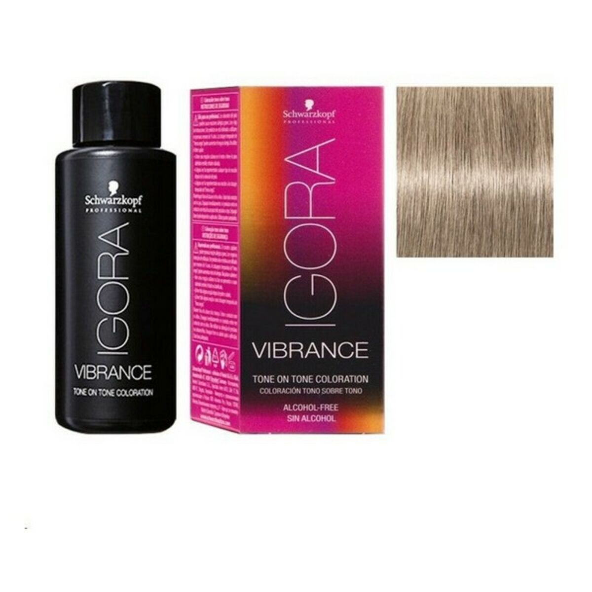 Semi-permanent Colourant Igora Vibrance 9-1 Schwarzkopf (60 ml).