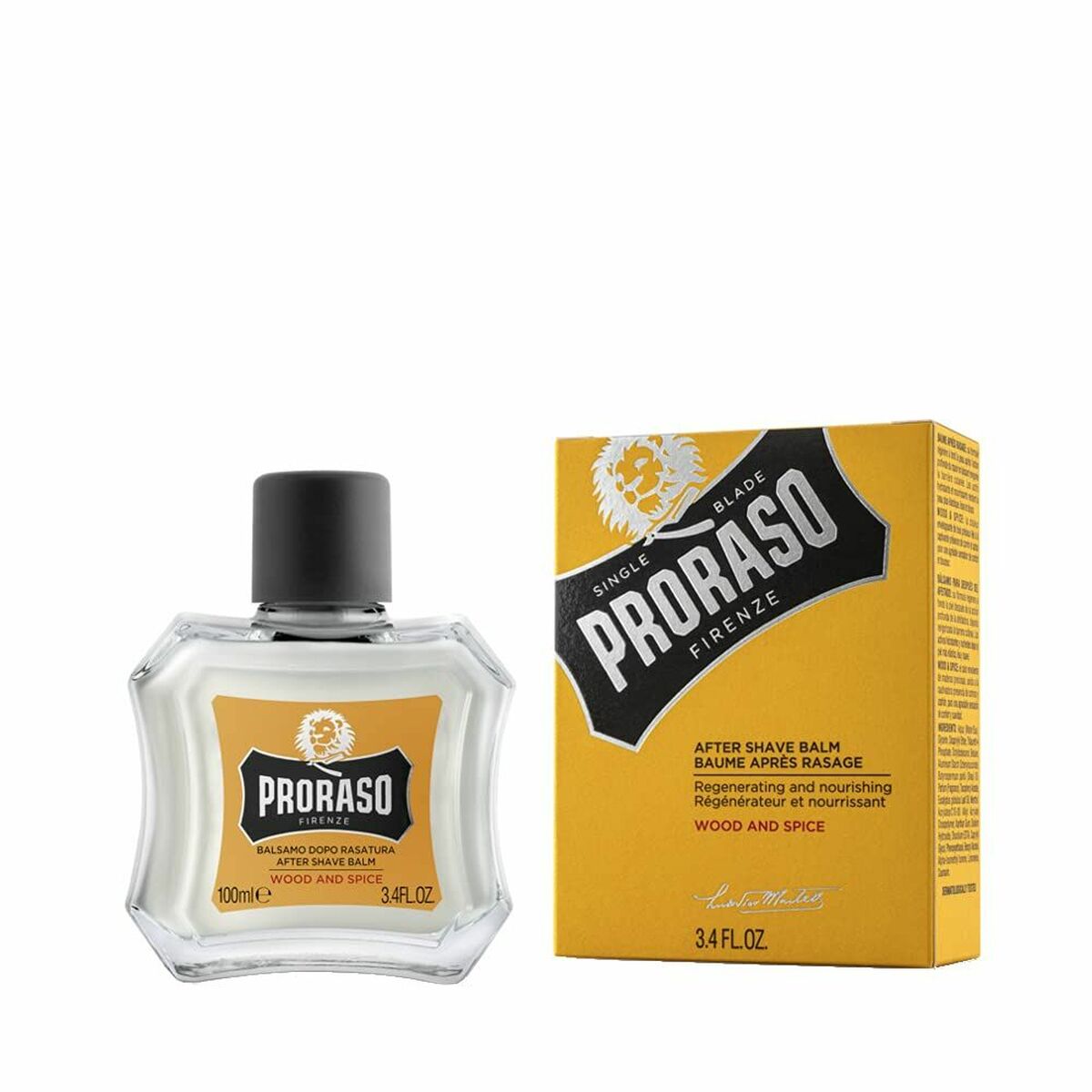 Aftershave Balm Proraso Yellow 100 ml.