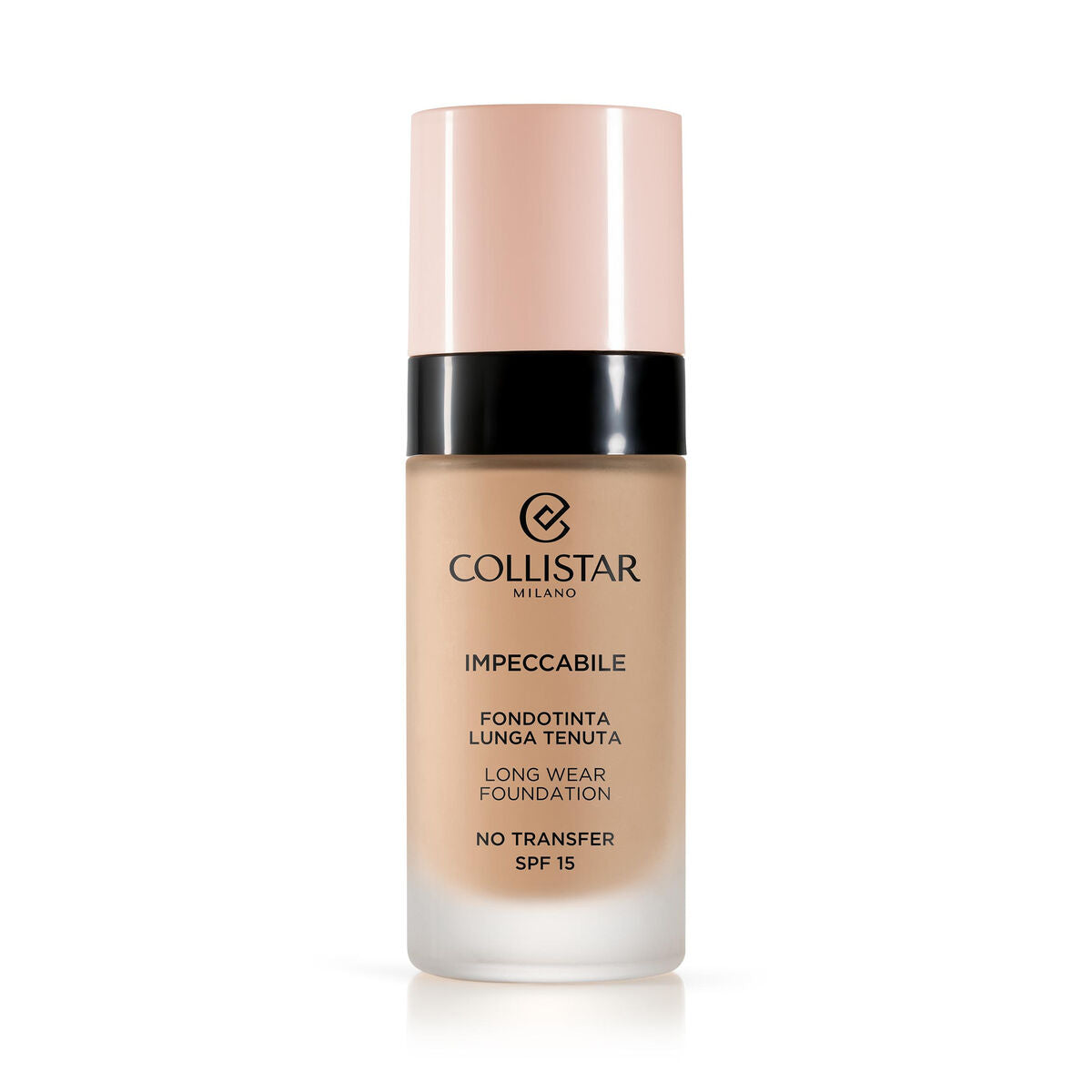 Liquid Make Up Base Collistar Impeccabile Nº 3N Long lasting.