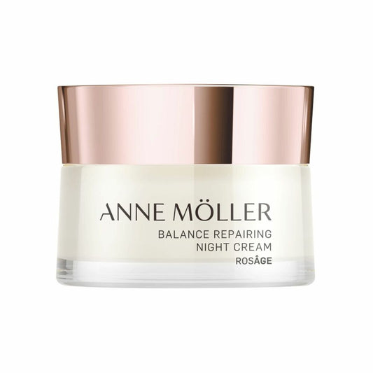 Night-time Anti-aging Cream Anne Möller Rosâge Balance Repairing (50 ml).