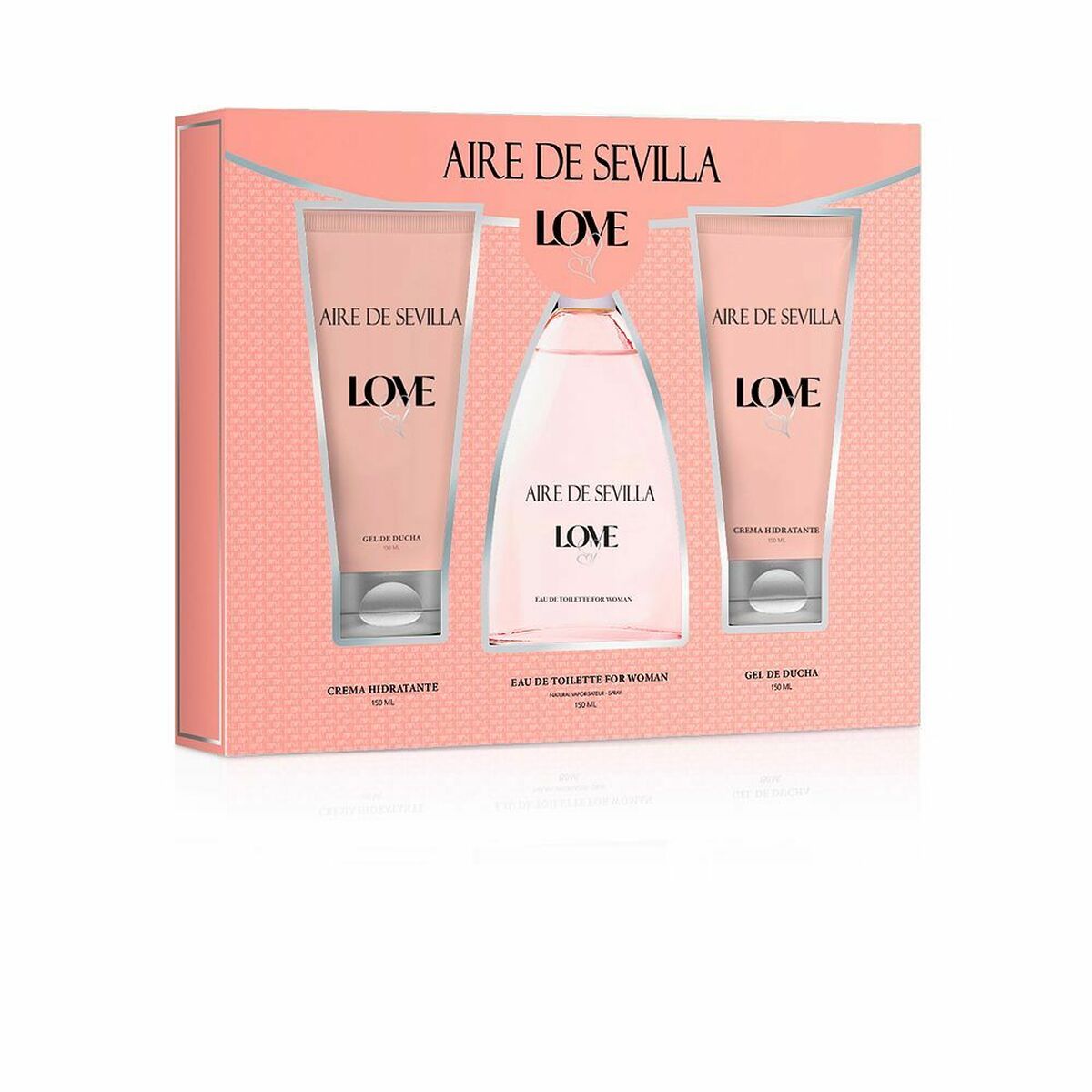 Women's Perfume Set Aire Sevilla Love (3 pcs).