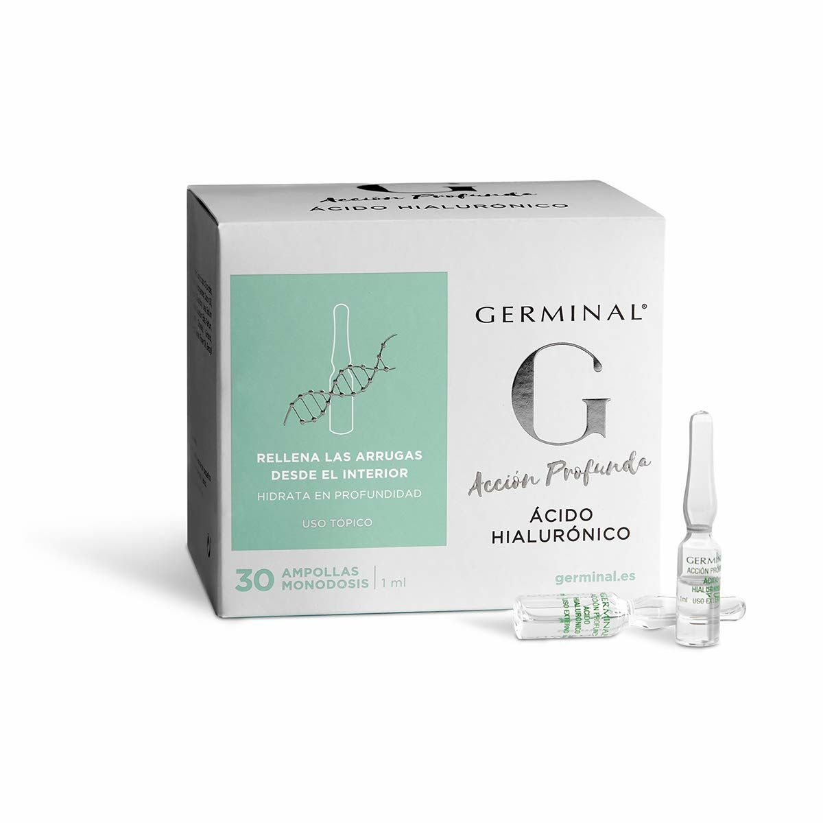 Hyaluronic Acid Germinal Acción Profunda 30 x 1 ml Ampoules 1 ml.