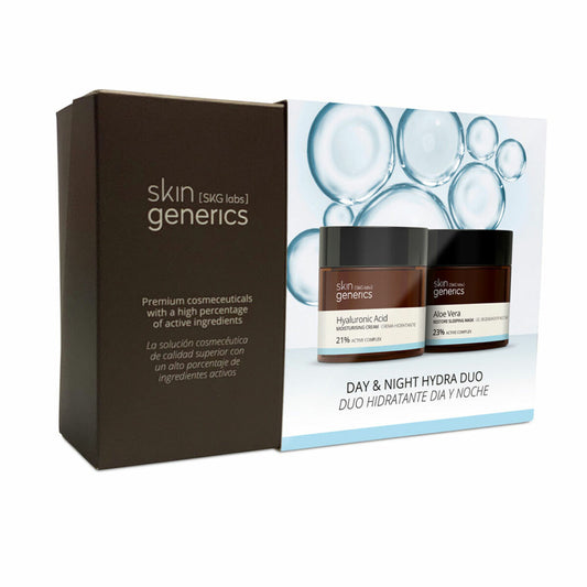 Unisex Cosmetic Set Skin Generics Hidratante Día Y Noche 2 Pieces.