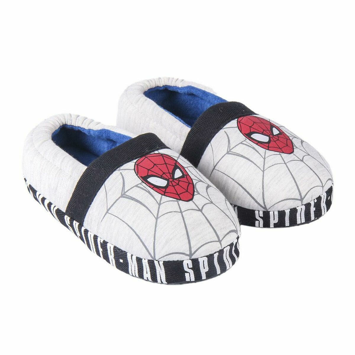 House Slippers Spider-Man Light grey.