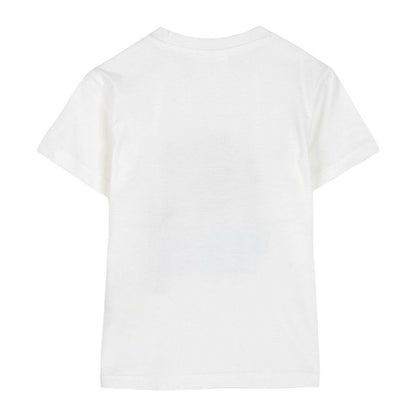 Child's Short Sleeve T-Shirt The Lion King White.