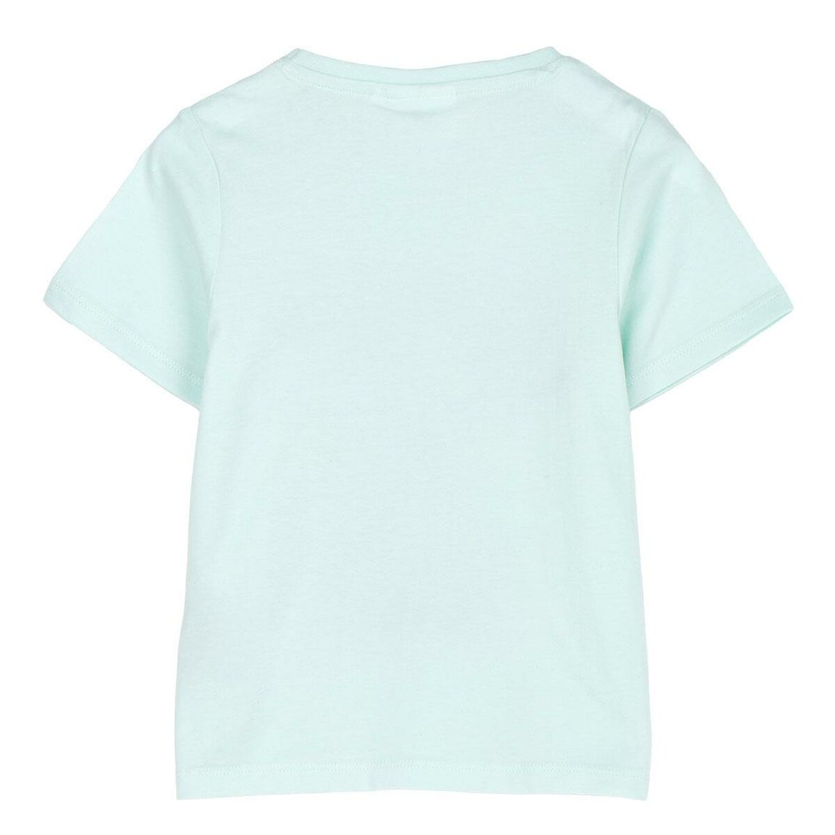 Child's Short Sleeve T-Shirt Stitch Turquoise.