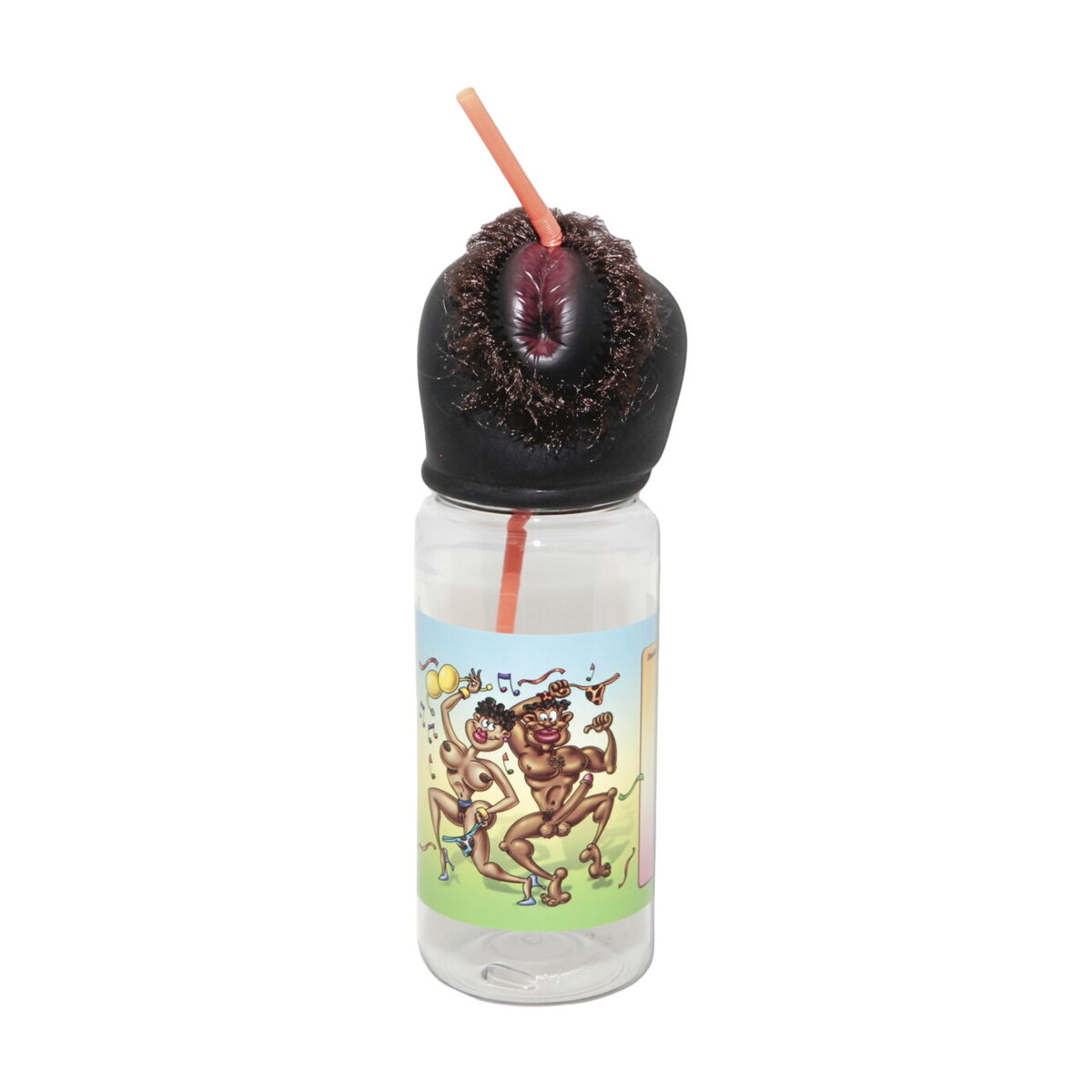 Bottle with Lid and Straw Divertysex 750 ml Vagina.