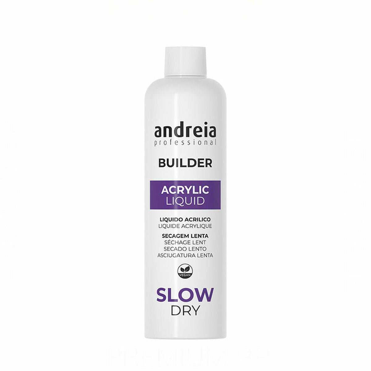 Acrylic polish Professional Builder Acrylic Liquid Slow Dry Andreia Professional Builder (250 ml) - MES49