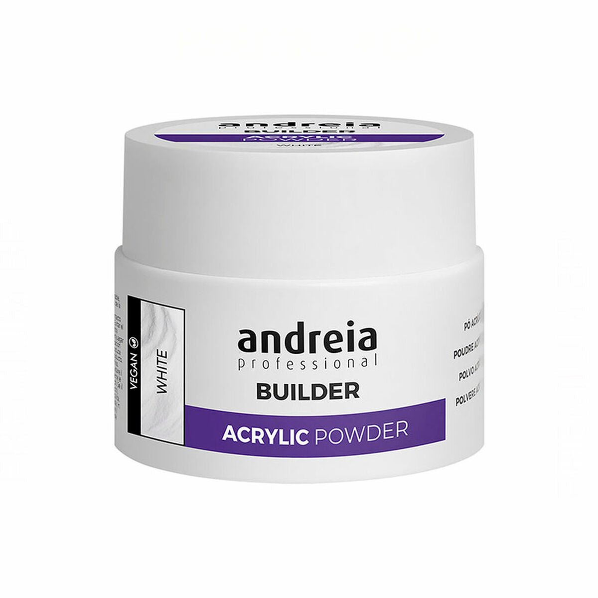 Acrylic polish Professional Builder Acrylic Powder Polvos Andreia Professional Builder White (35 g) - MES49