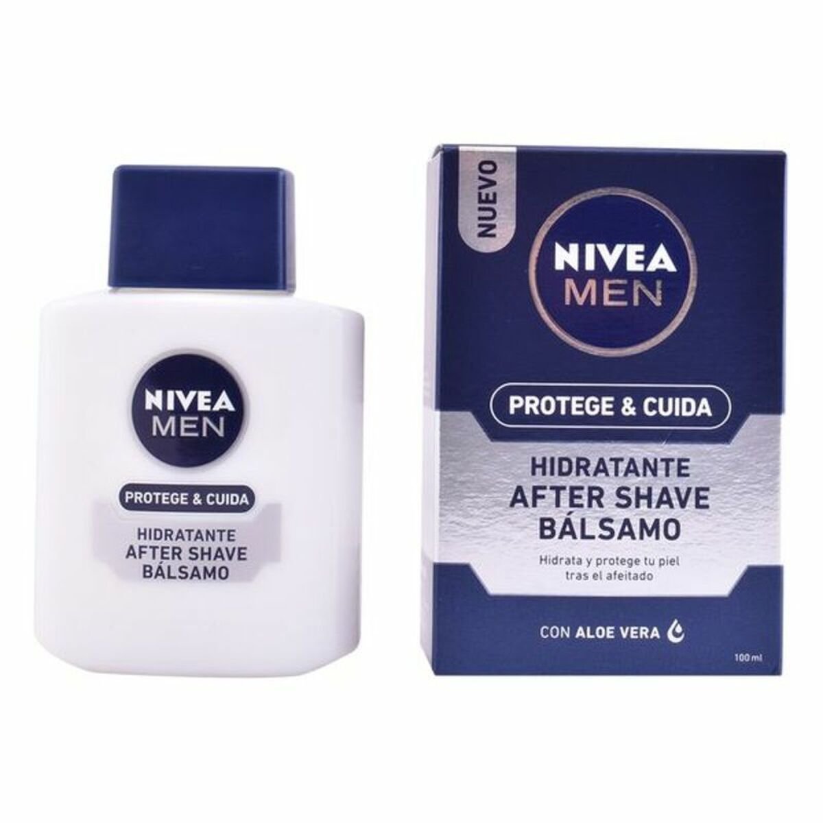 Aftershave Balm Aloe Vera Nivea Men Protege Cuida (100 ml) 100 ml - MES49