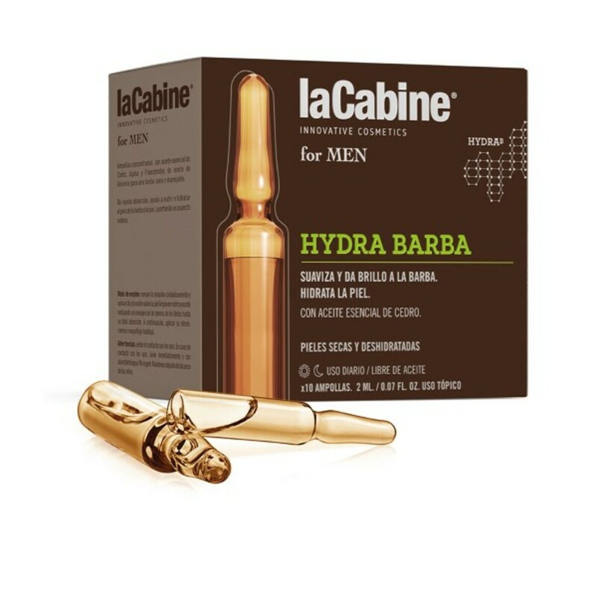 Ampoules Hydra Barba laCabine MAPD - 02715 2 ml (10 x 2 ml) - MES49