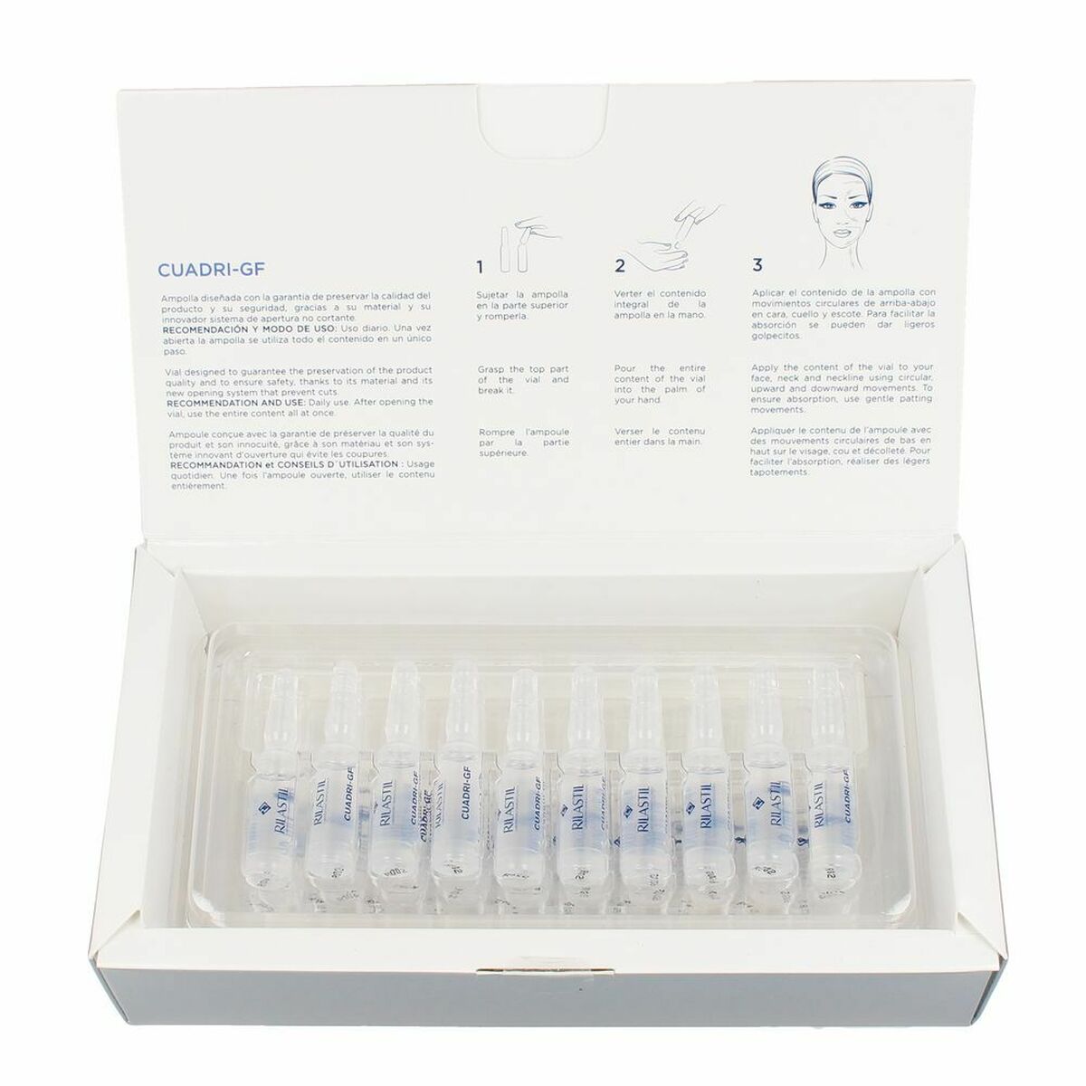 Ampoules Rilastil Cuadri - GF Anti - ageing (30 x 1,5 ml) - MES49