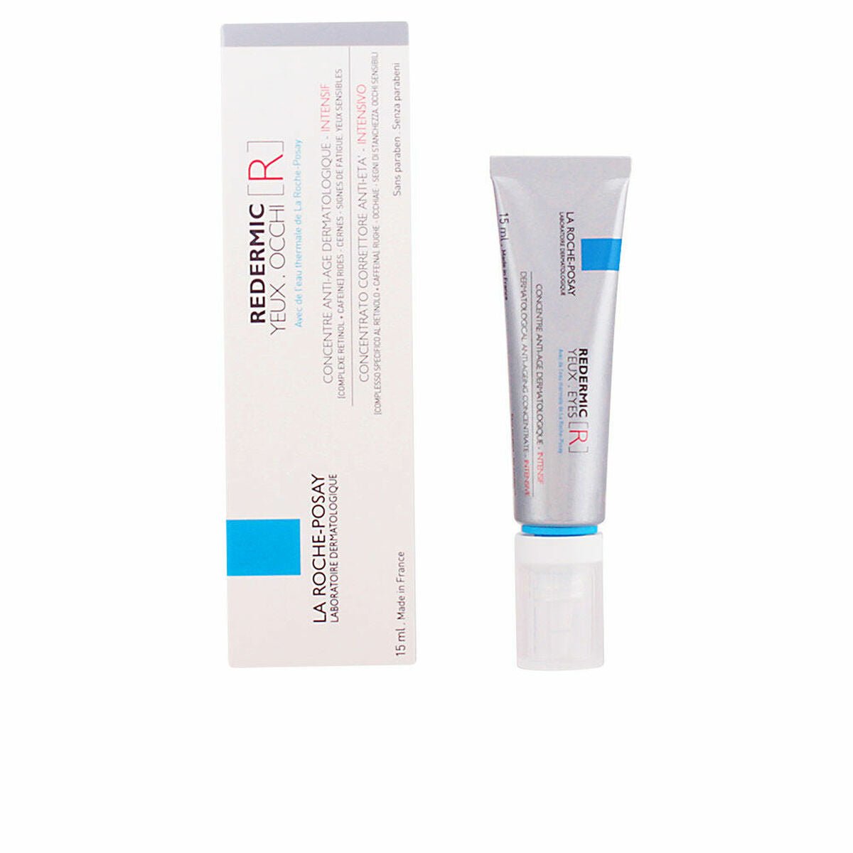 Anti - Ageing Cream for Eye Area La Roche Posay Redermic R Anti - ageing (15 ml) - MES49