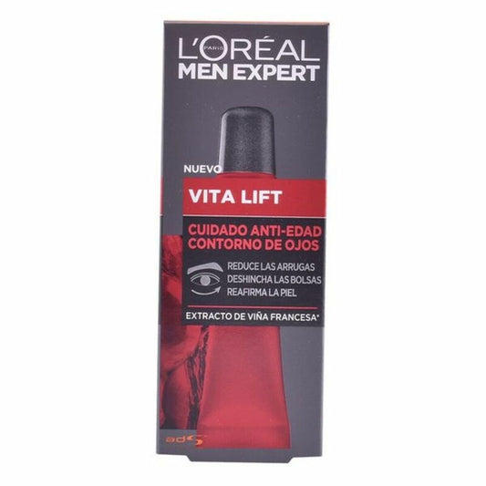 Anti - Ageing Cream for Eye Area Men Expert L'Oreal Make Up Men Expert (15 ml) 15 ml - MES49