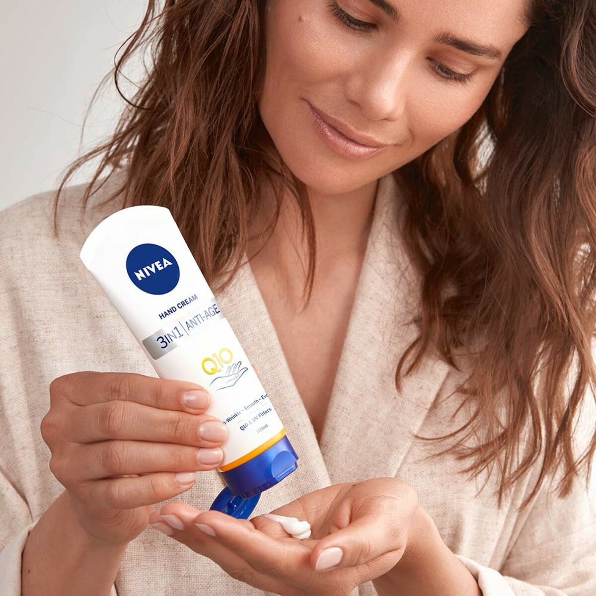 Anti - ageing Hand Cream Nivea Q10 3 - in - 1 100 ml - MES49