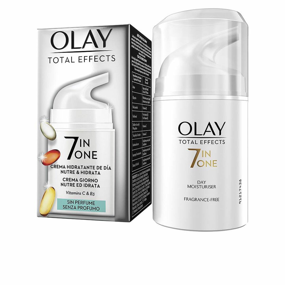 Anti - Ageing Hydrating Cream Olay Total Effects 7 - in - 1 50 ml - MES49