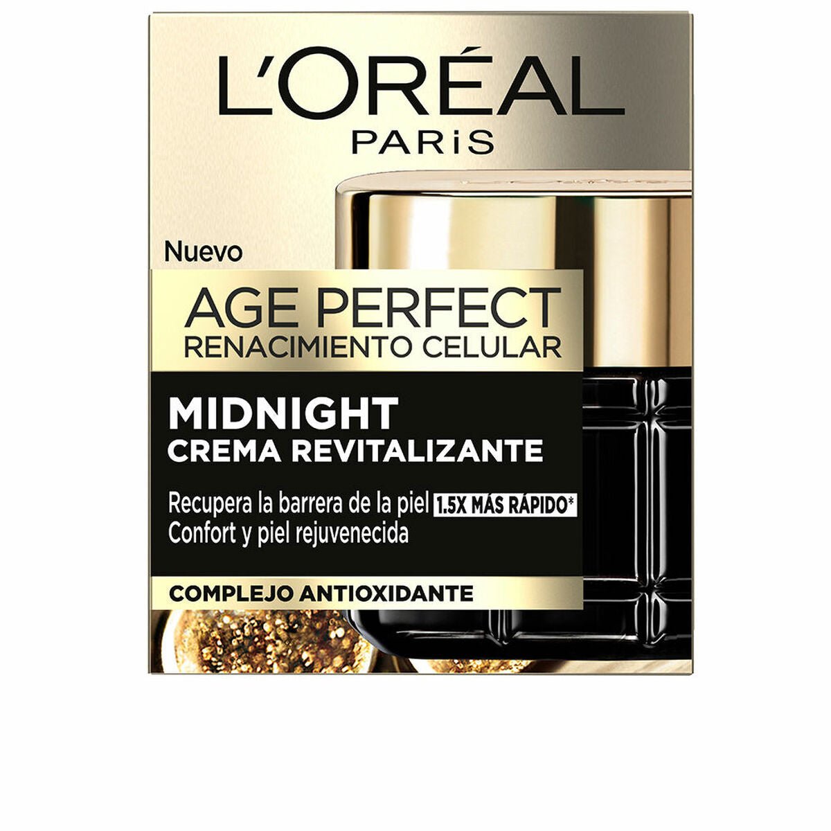 Anti - Ageing Night Cream L'Oreal Make Up Age Perfect Revitalising 50 ml - MES49