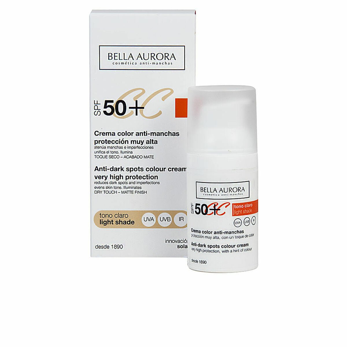 Anti - Brown Spot Cream Bella Aurora 2526113 Light Tone 30 ml - MES49