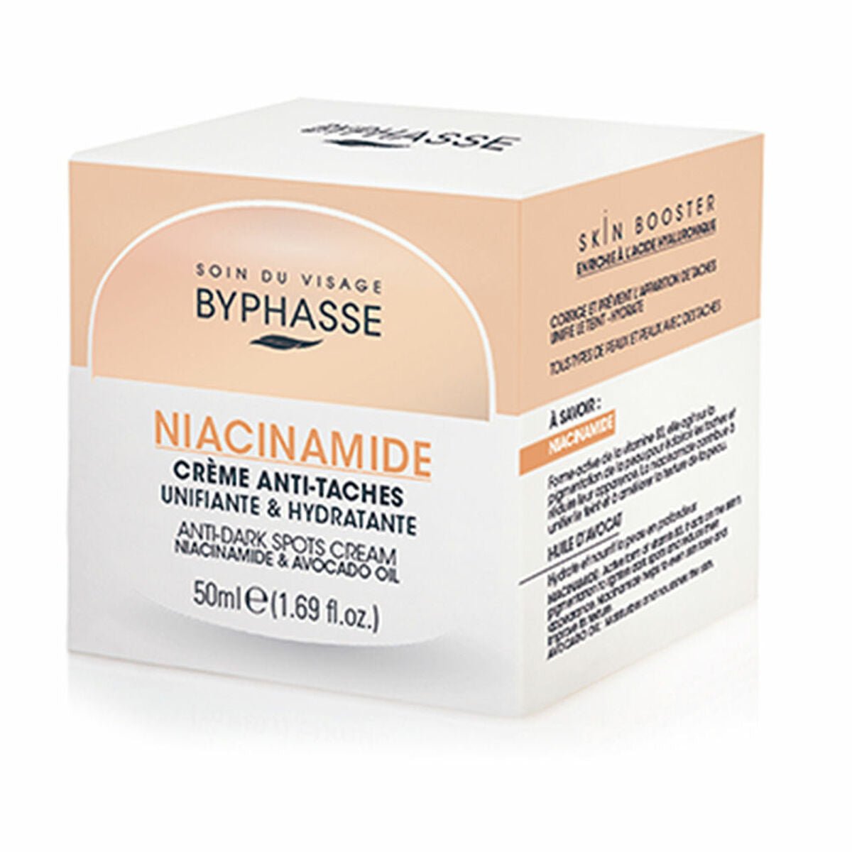 Anti - Brown Spot Cream Byphasse Niacinamide Anti - stain 50 ml - MES49