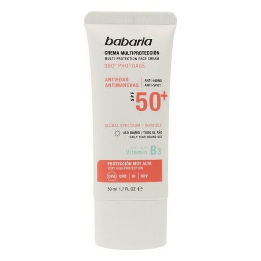 Anti Brown Spot Sun Cream Multi - Protection Babaria Solar Multiproteccion SPF 50+ 50 ml - MES49