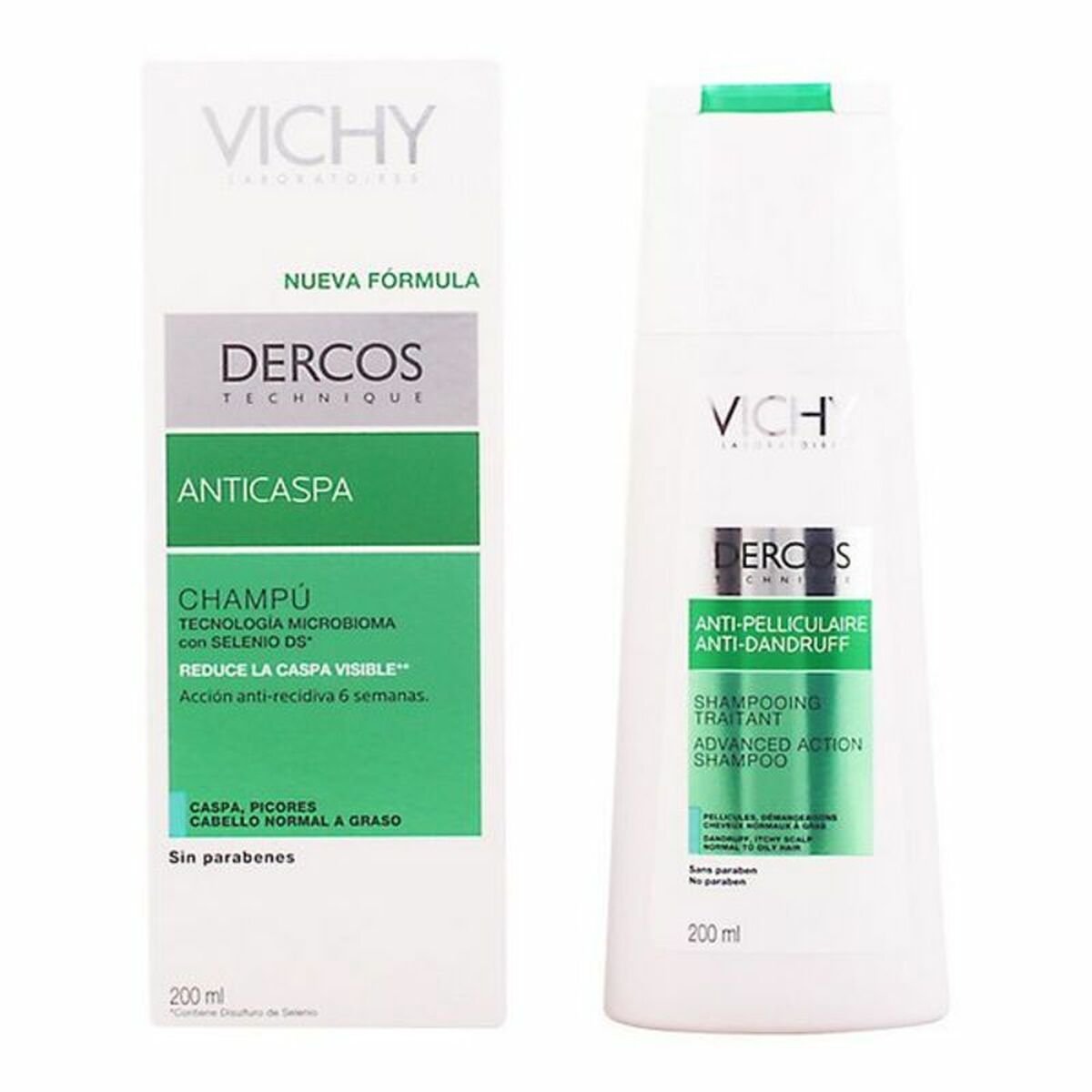 Anti - dandruff Shampoo Dercos Vichy Dercos 200 ml - MES49