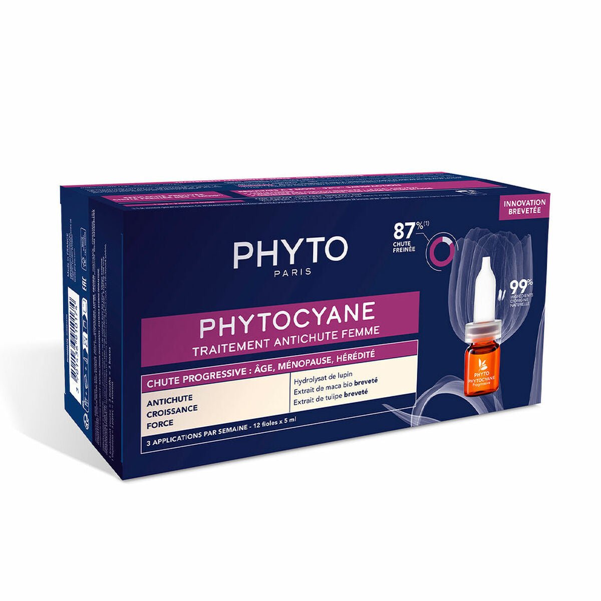 Anti - Hair Loss Ampoulles Phyto Paris Phytocyane Progressive 12 x 5 ml - MES49