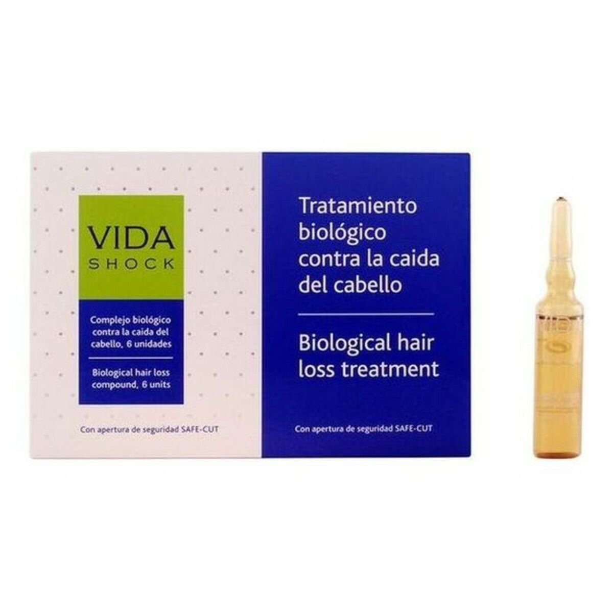 Anti - Hair Loss Ampoulles Vida Shock Luxana (6 x 10 ml) - MES49