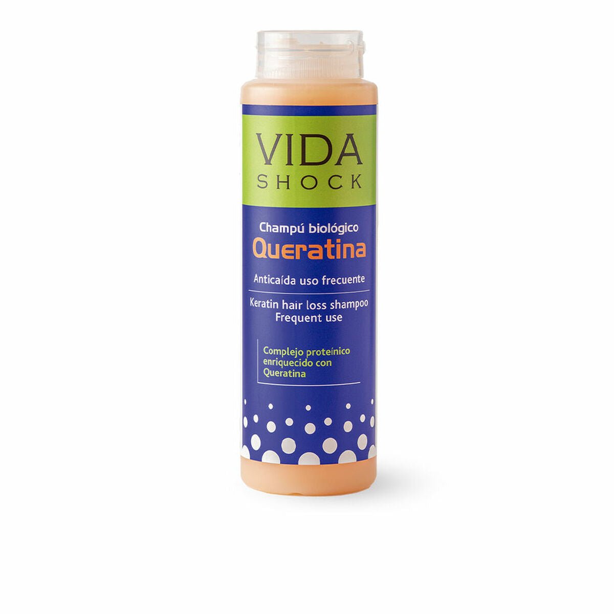 Anti - Hair Loss Shampoo Luxana Vida Shock Anti - fall Keratin 300 ml - MES49