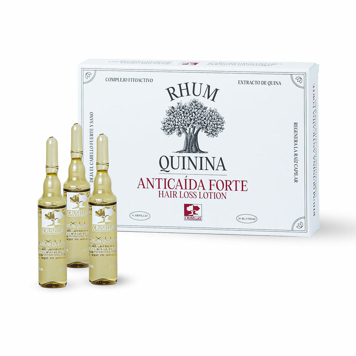 Anti - Hair Loss Treatment Crusellas RHUM QUININA 10 ml - MES49