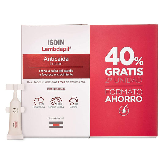 Anti - Hair Loss Treatment Isdin Lambdapil Single Dose 40 Units - MES49