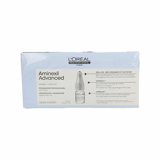 Anti - Hair Loss Treatment L'Oreal Professionnel Paris Aminexil Advanced 6 ml x 10 - MES49