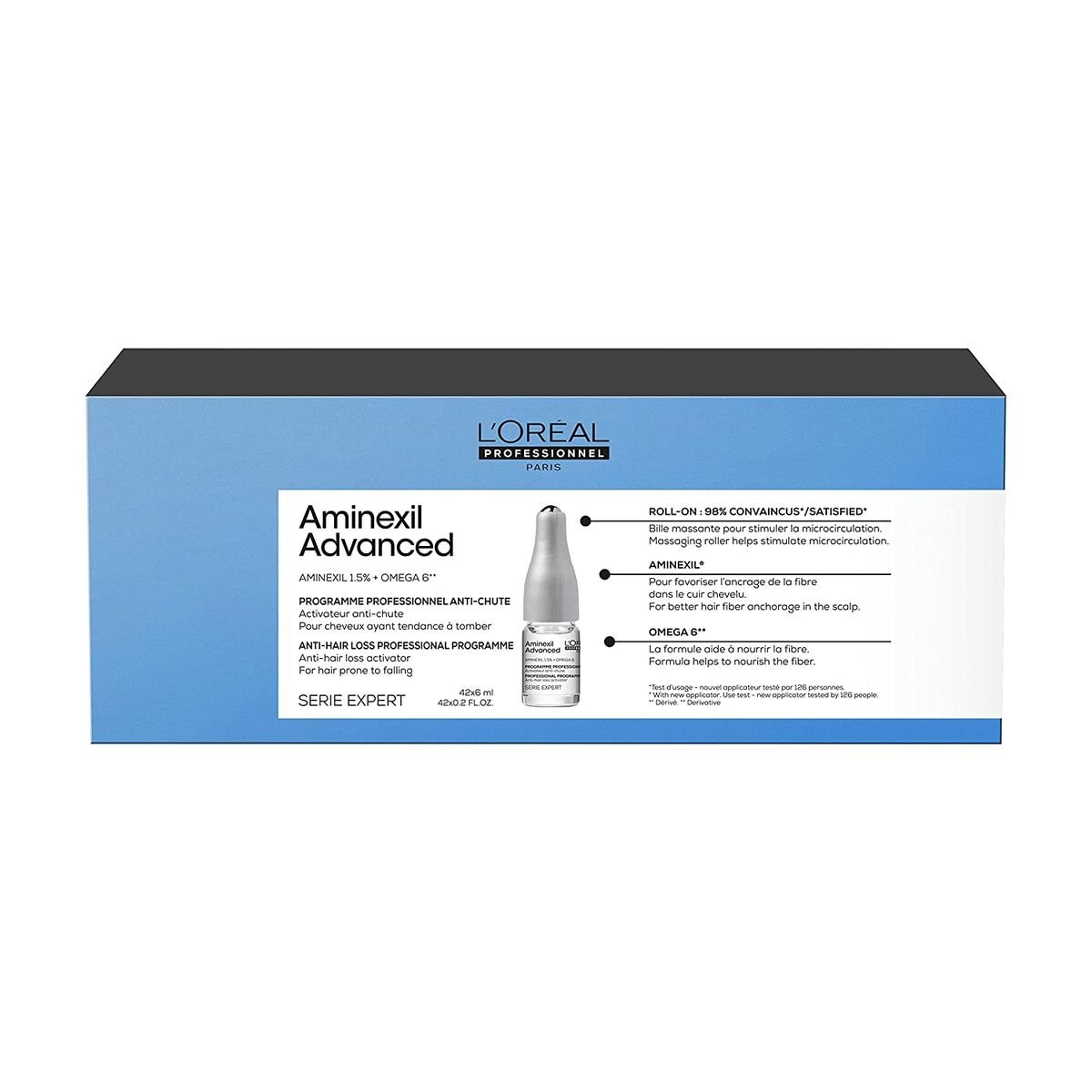 Anti - Hair Loss Treatment L'Oreal Professionnel Paris Aminexil Advanced 6 ml x 42 - MES49